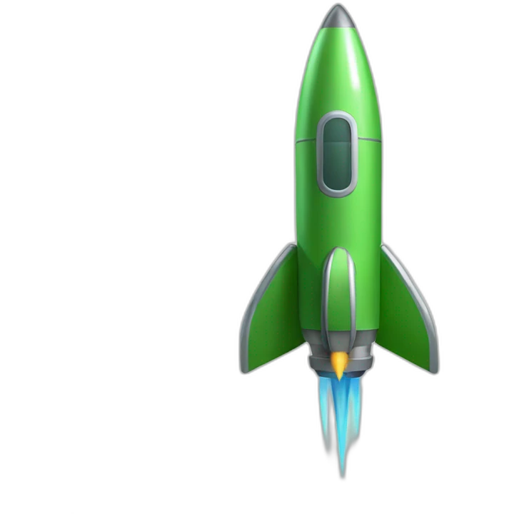 green kornet rocket emoji