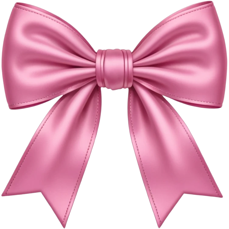 Coquette bow emoji