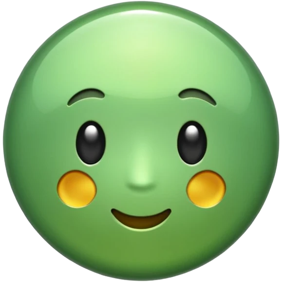 pin, pinned, light green emoji