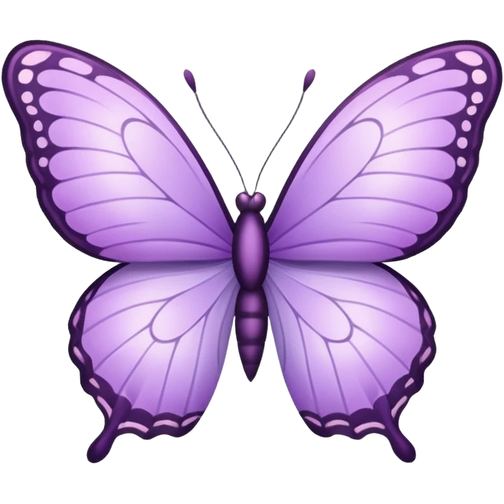 borboleta lilas emoji