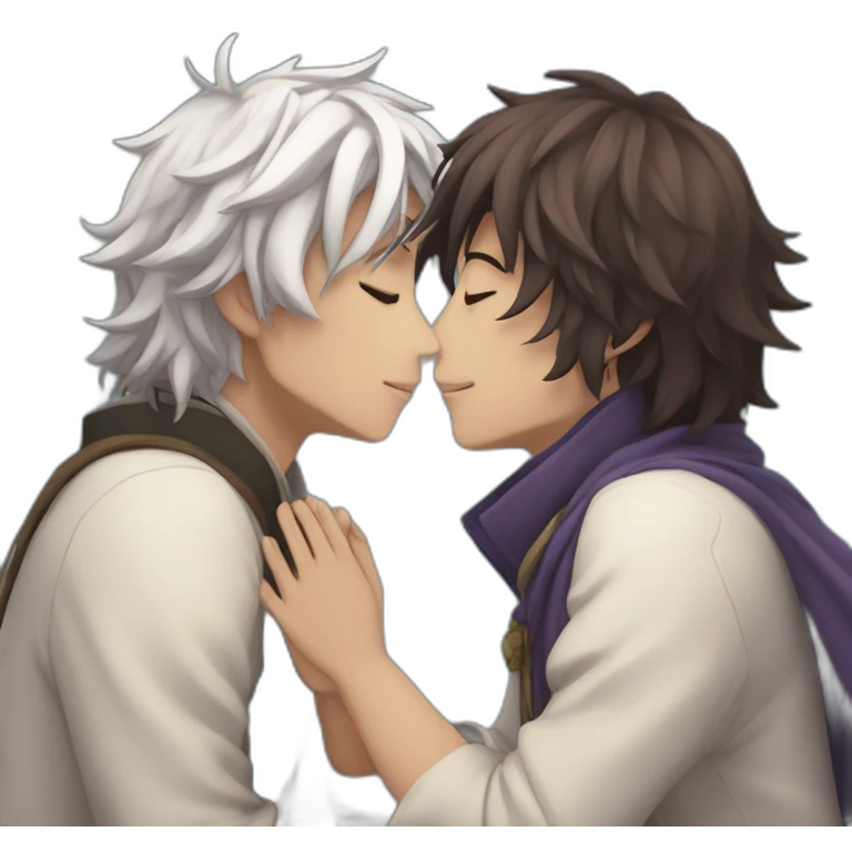 soukoku kissing pas holding hands emoji