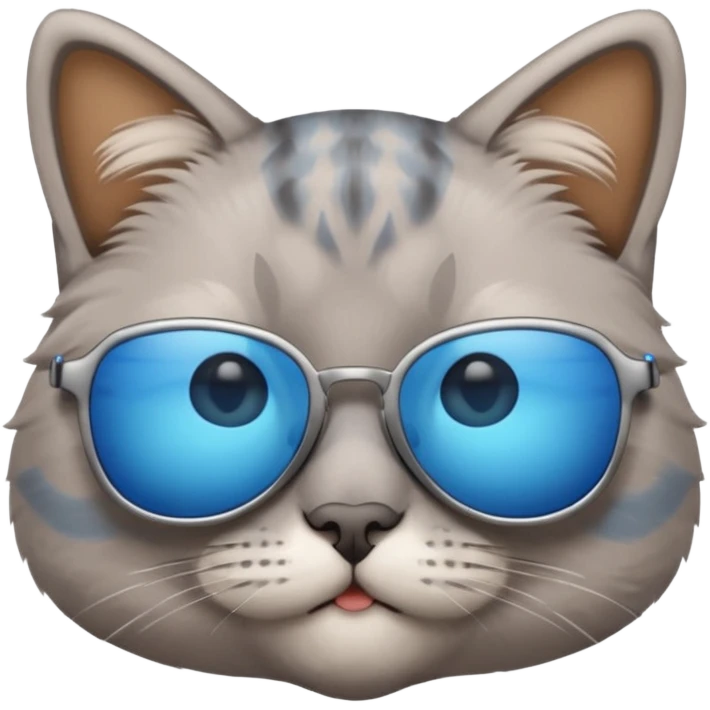 Cat wearing sunglasses emoji