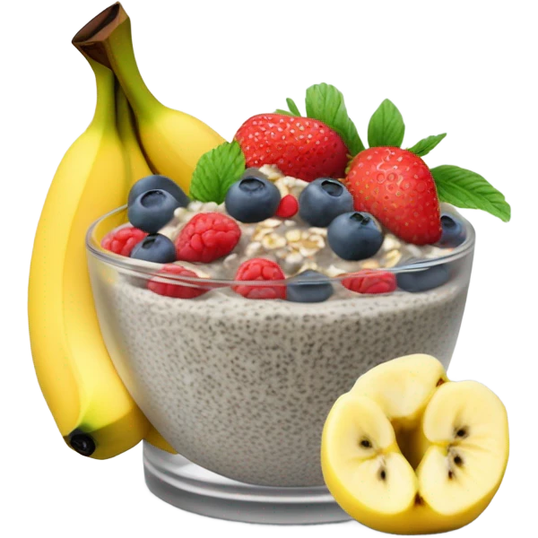 Chia seed pudding  emoji