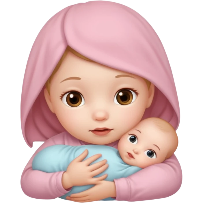 little newborn baby girl emoji