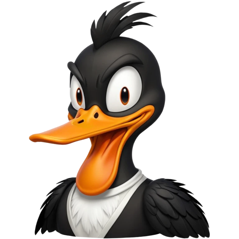 Daffy Duck from Looney Tunes emoji