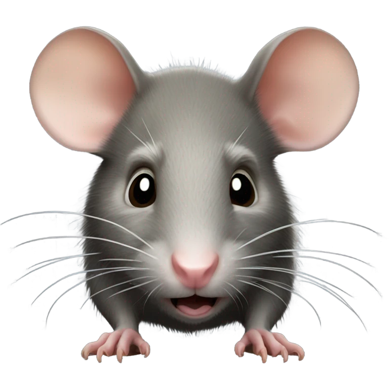 realistic rat scab from harry potter emoji