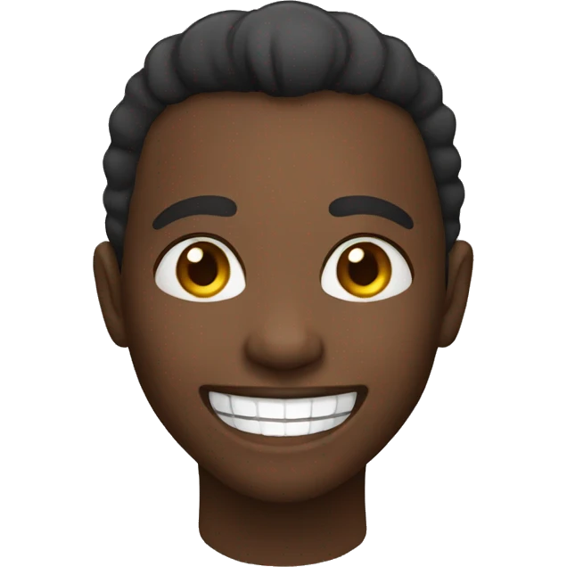 African smile  emoji