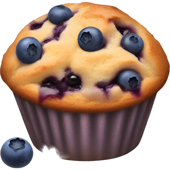 Blueberry muffins  emoji