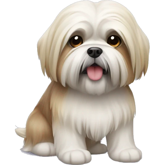 Lhasa apso emoji