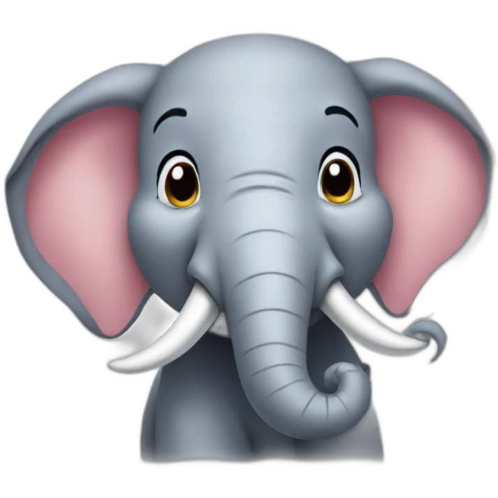 elephant smile  emoji