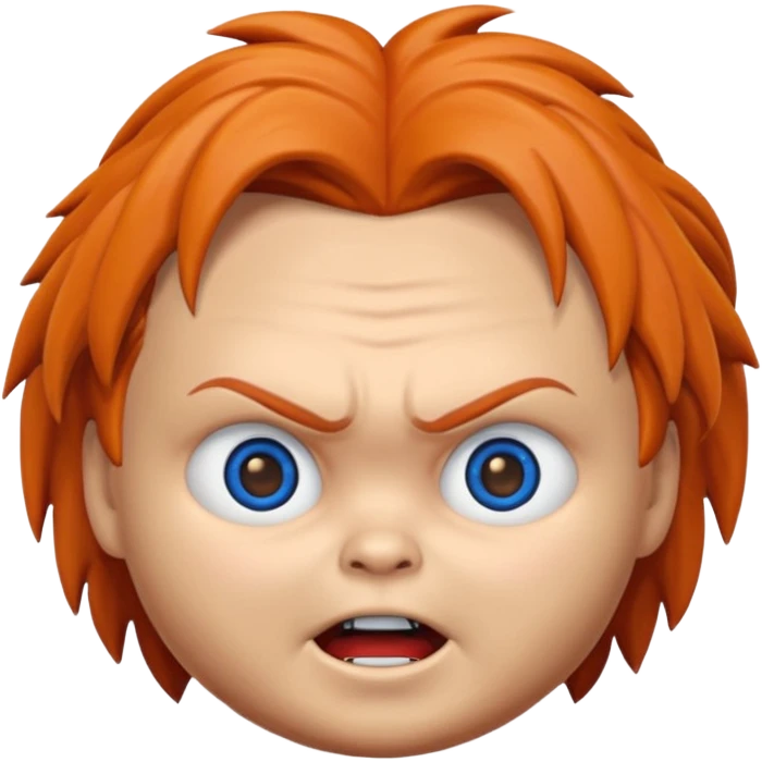 Un emojin de chuky emoji