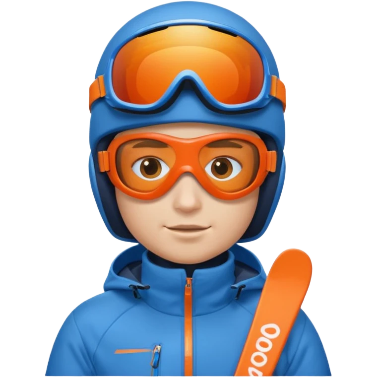  Ski man emoji