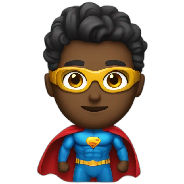 superhero emoji