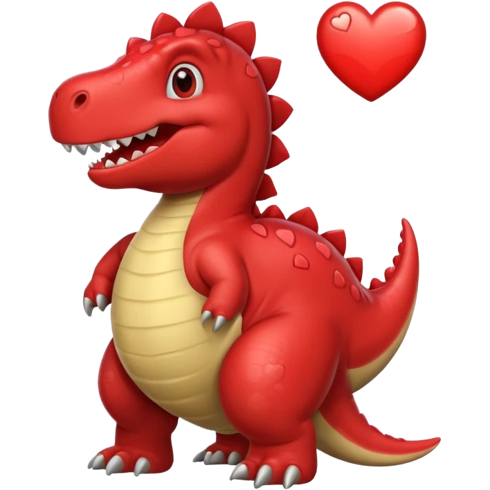 create a valentine torosaur emoji