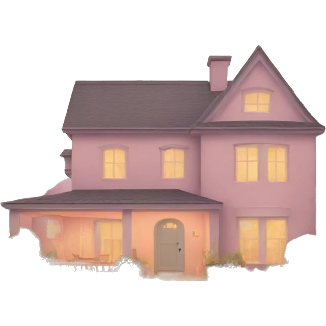 Aesthetic calming home emoji
