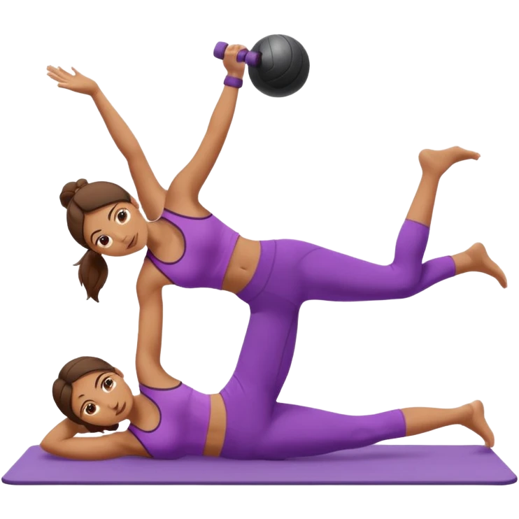pilates girl emoji
