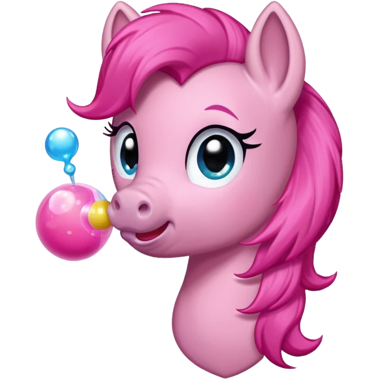 My little pony puffs gum emoji