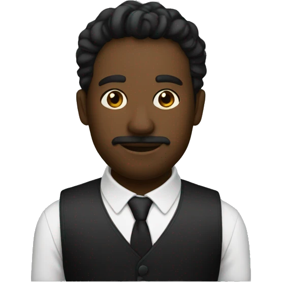 Crois noir emoji