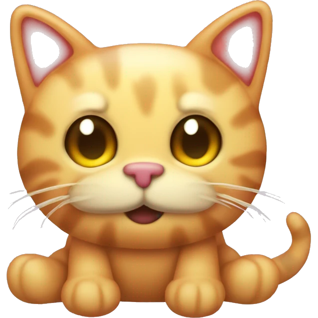 jelly cat, cat, stuffed animal  emoji