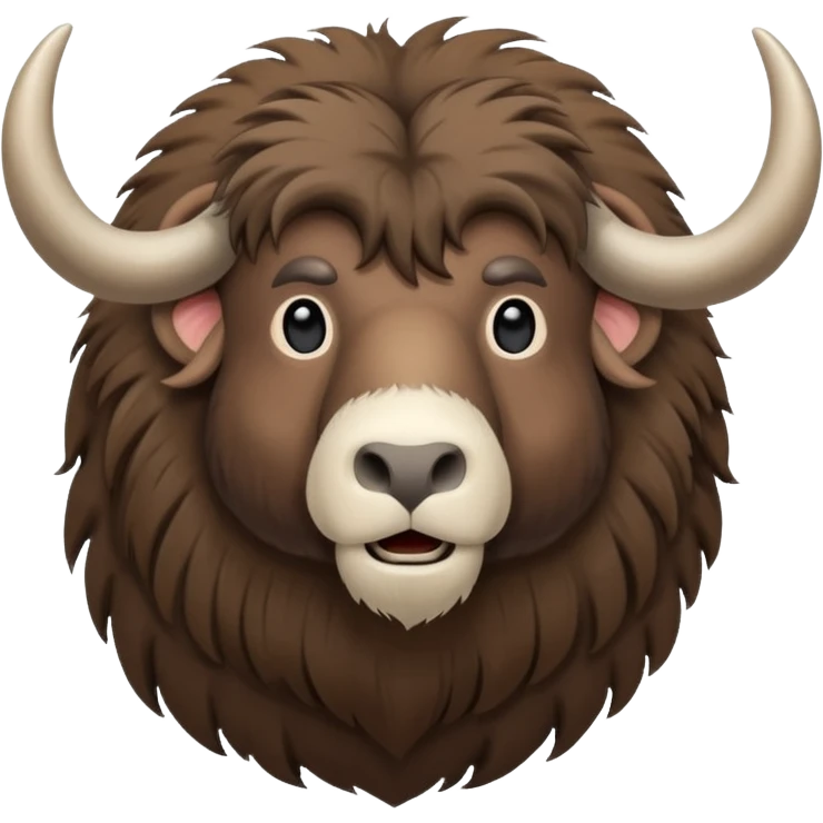 Muskox emoji