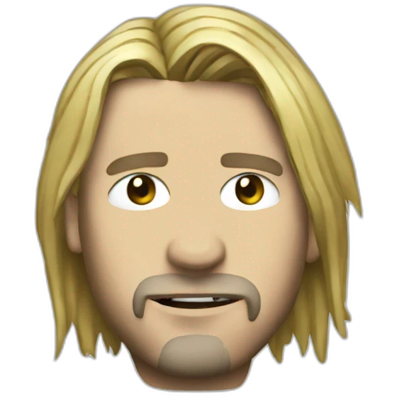 Kurt Cobain emoji