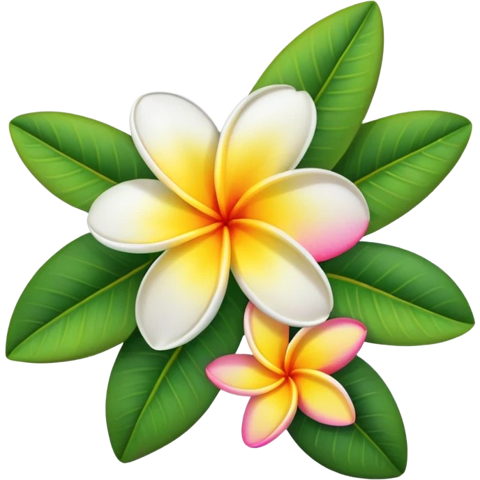 Plumeria  emoji