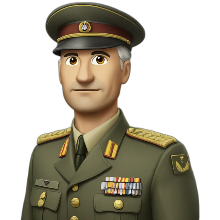 german army leader loves you emoji