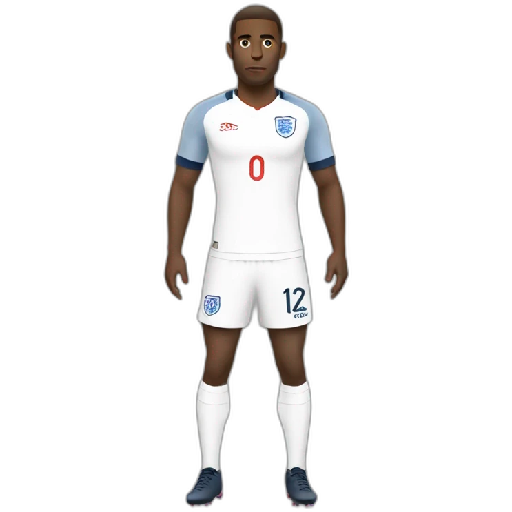 England footballer full body emoji