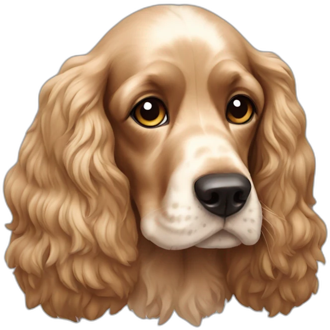 cocker spaniel emoji