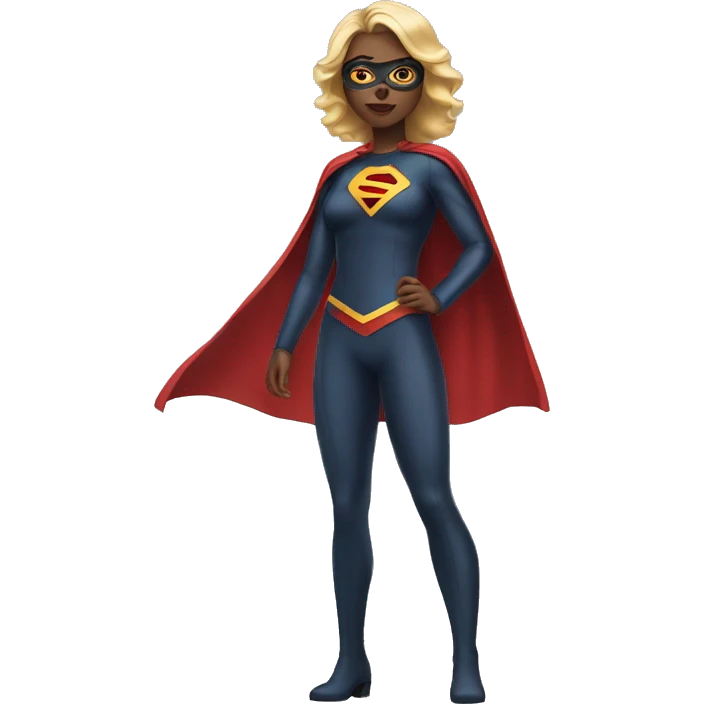 Superheld woman emoji