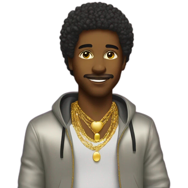 golden disco young emoji