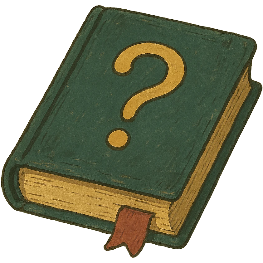 icon representing mystery book genre emoji