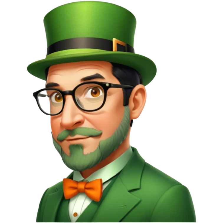 Classy Irish emoji