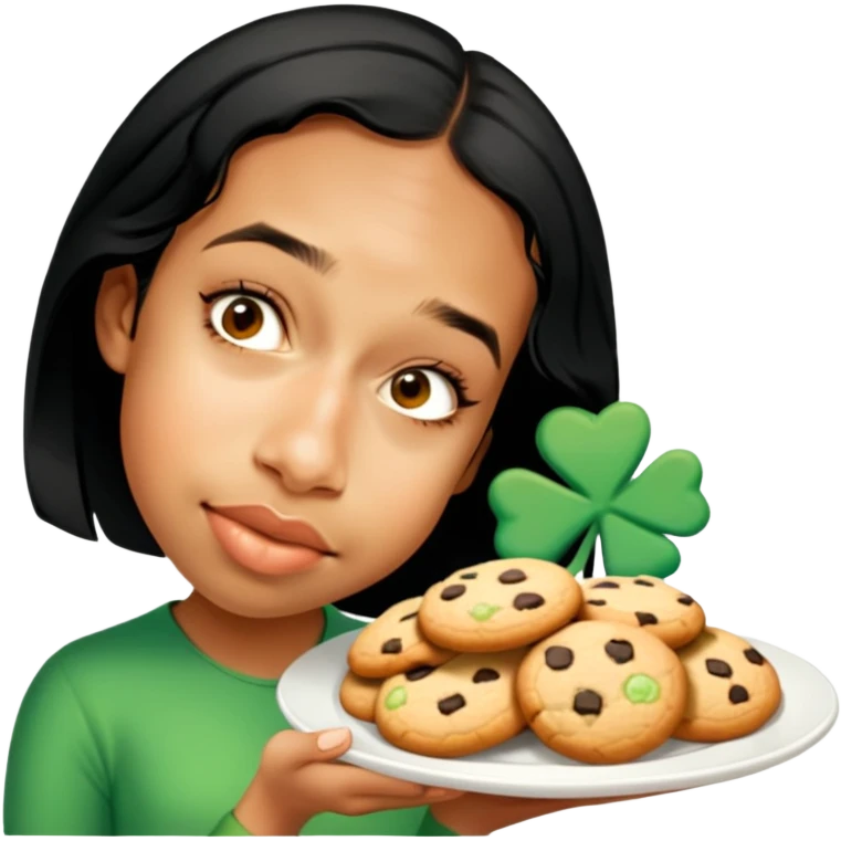 Irish Cookie emoji