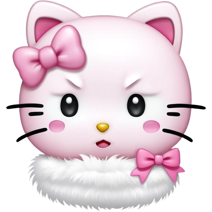 crying Hello Kitty emoji