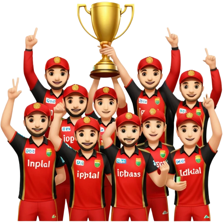 RCB lifting IPL emoji