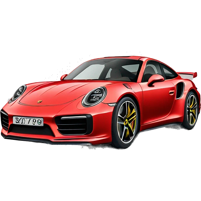 porsche 911 turbo s emoji