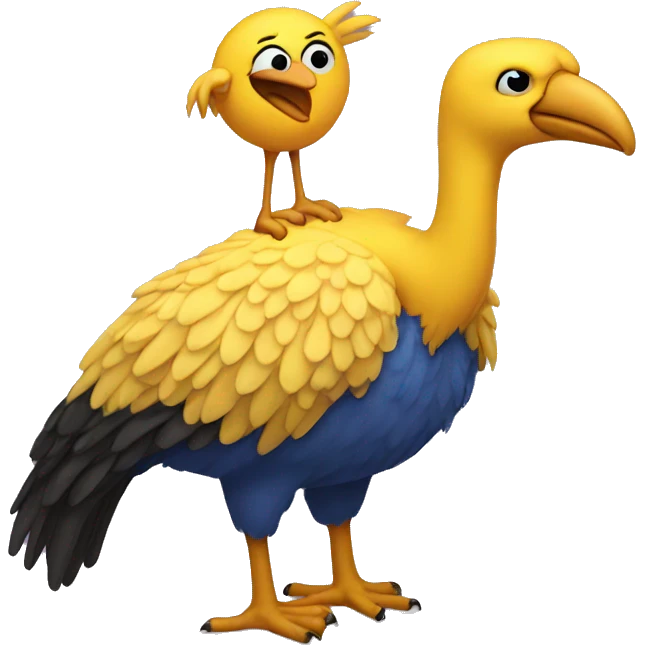 Big bird emoji