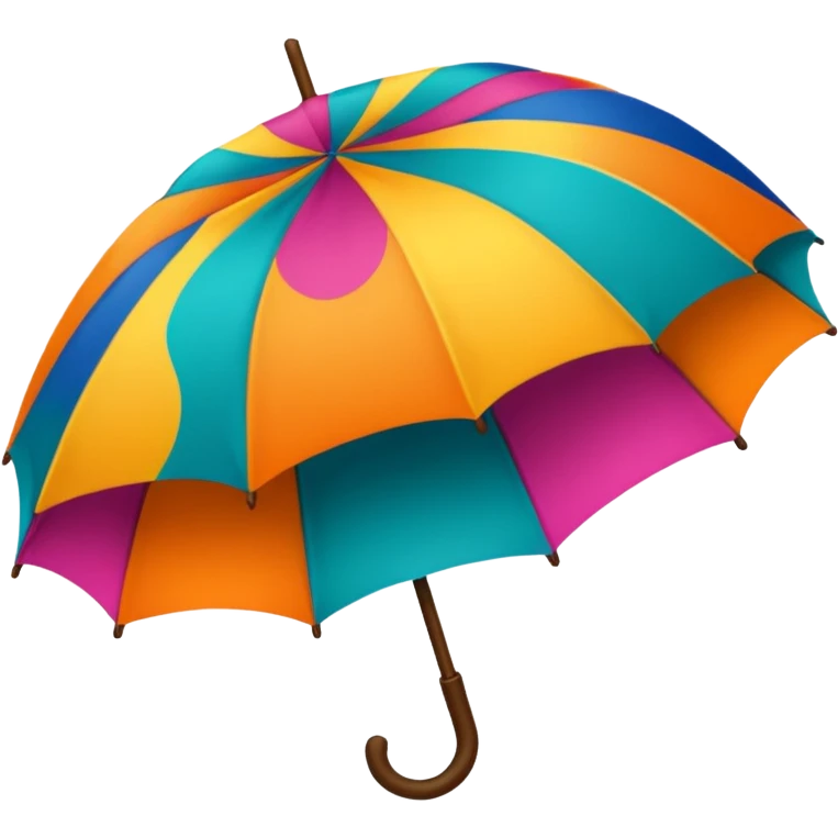 sombrinha de frevo pernambucano emoji