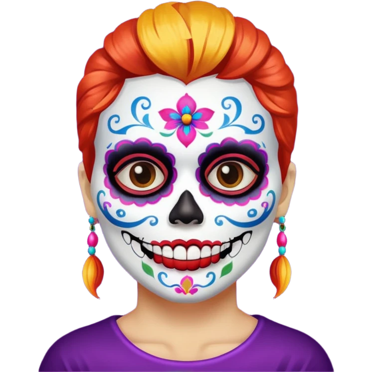 Día de muertos emoji