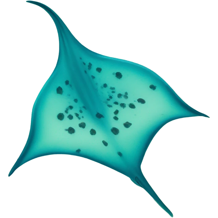 Sting rays in the Maldives emoji