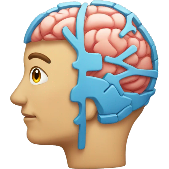 Smart Brain Emoji  emoji