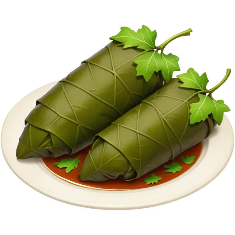 one piece of armenian dolma emoji