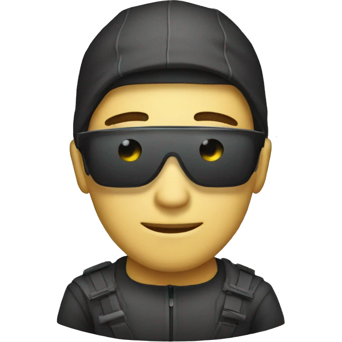 Hacker screen  emoji