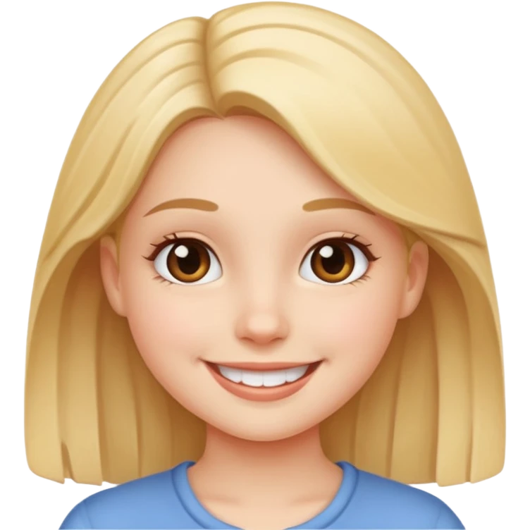 دختر کیوت emoji