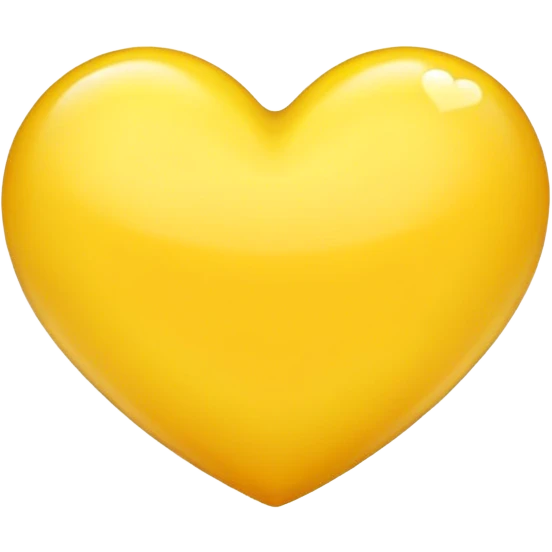 yellow heart emoji
