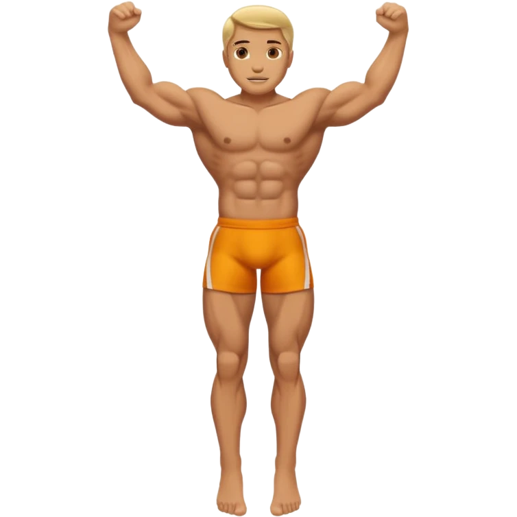 legs spread out emoji