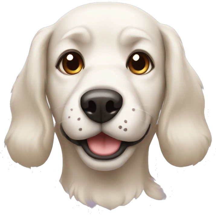 lovely dog  emoji