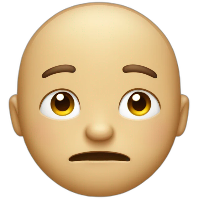 sleepy face emoji
