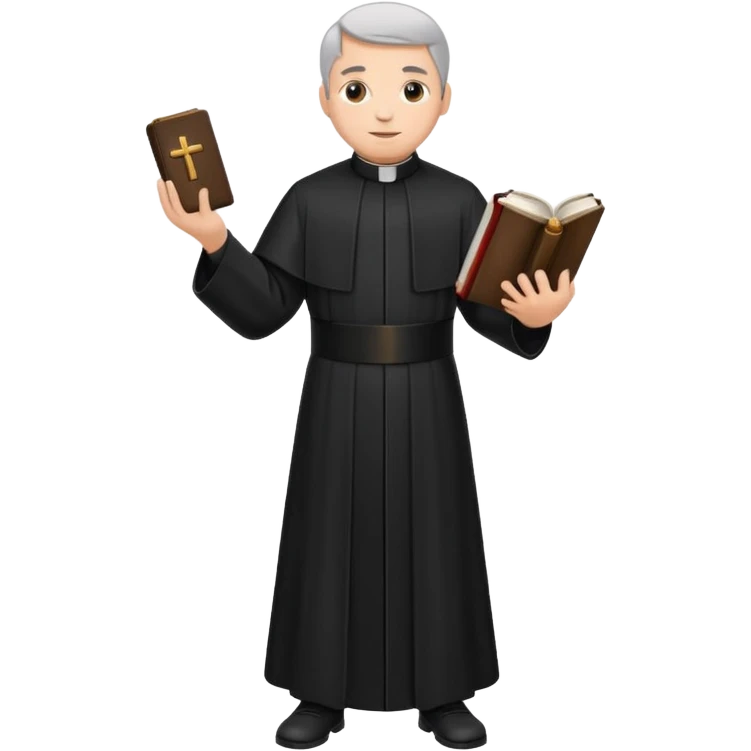 priest, full body emoji